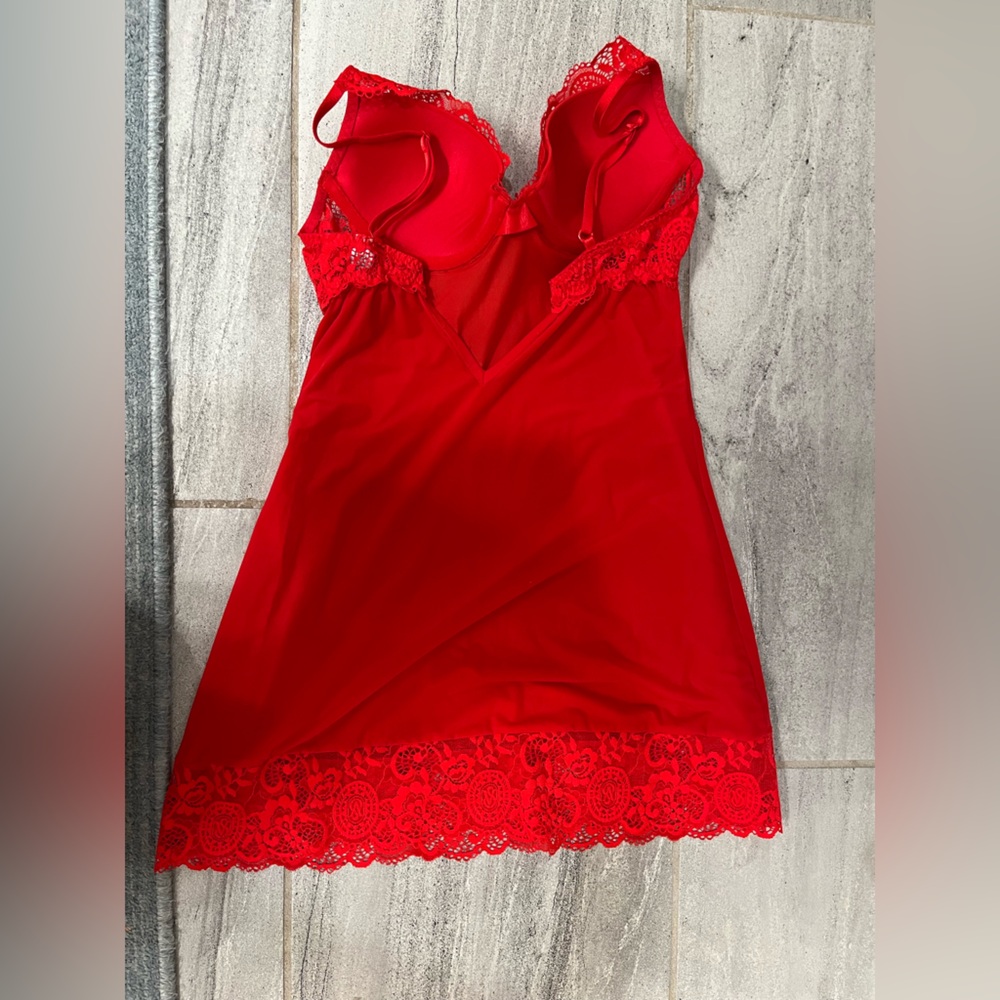 Victorias Secret Red Teddy - Picture 3 of 4